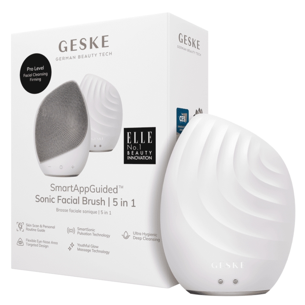 GESKE smartappguided sonic facial brush 5 in 1